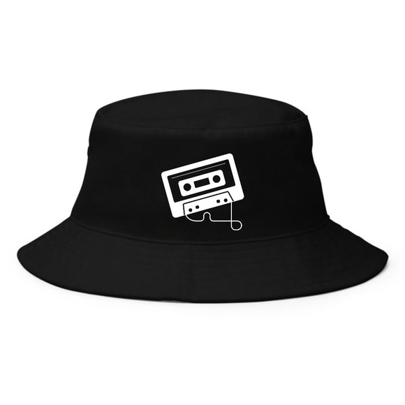 Cassette Bucket Hat, 90's Hip Hop, Old School, Retro, 90's Baby, Throwback - Picture 1 of 1